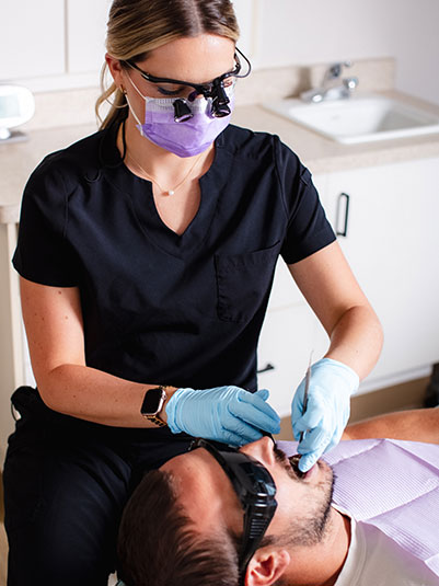 dental exams and cleanings